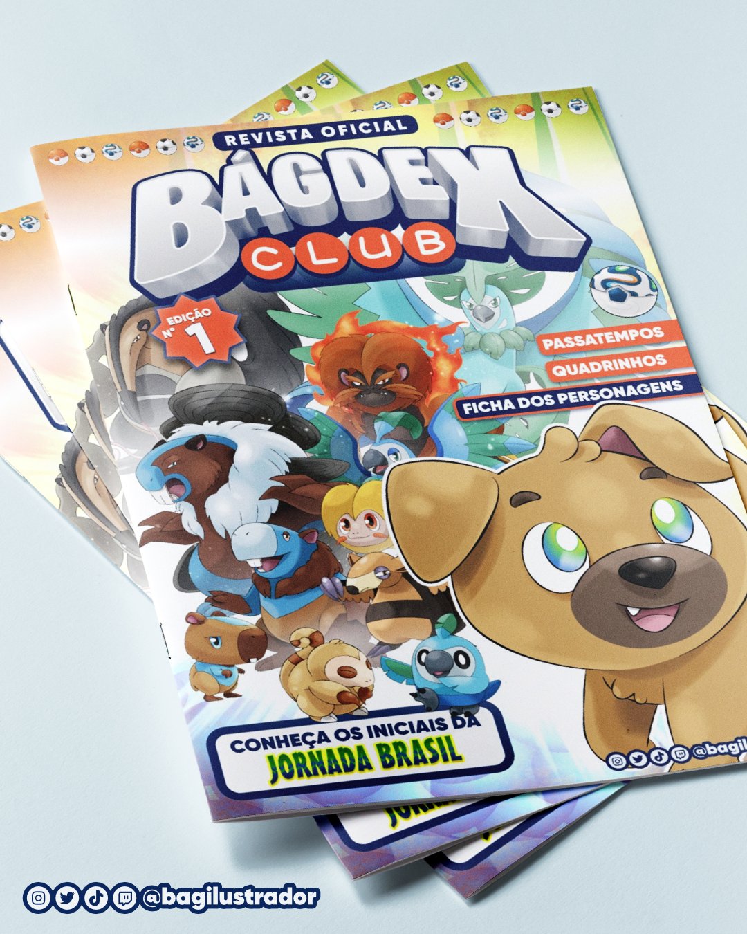 Conheça Bágdex, o jogo 'estilo' Pokémon com monstrinhos brasileiros